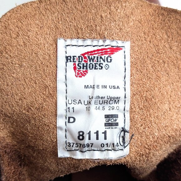 Red Wing Heritage Iron Ranger Boots Style 8111 Size 11 - Picture 13 of 14